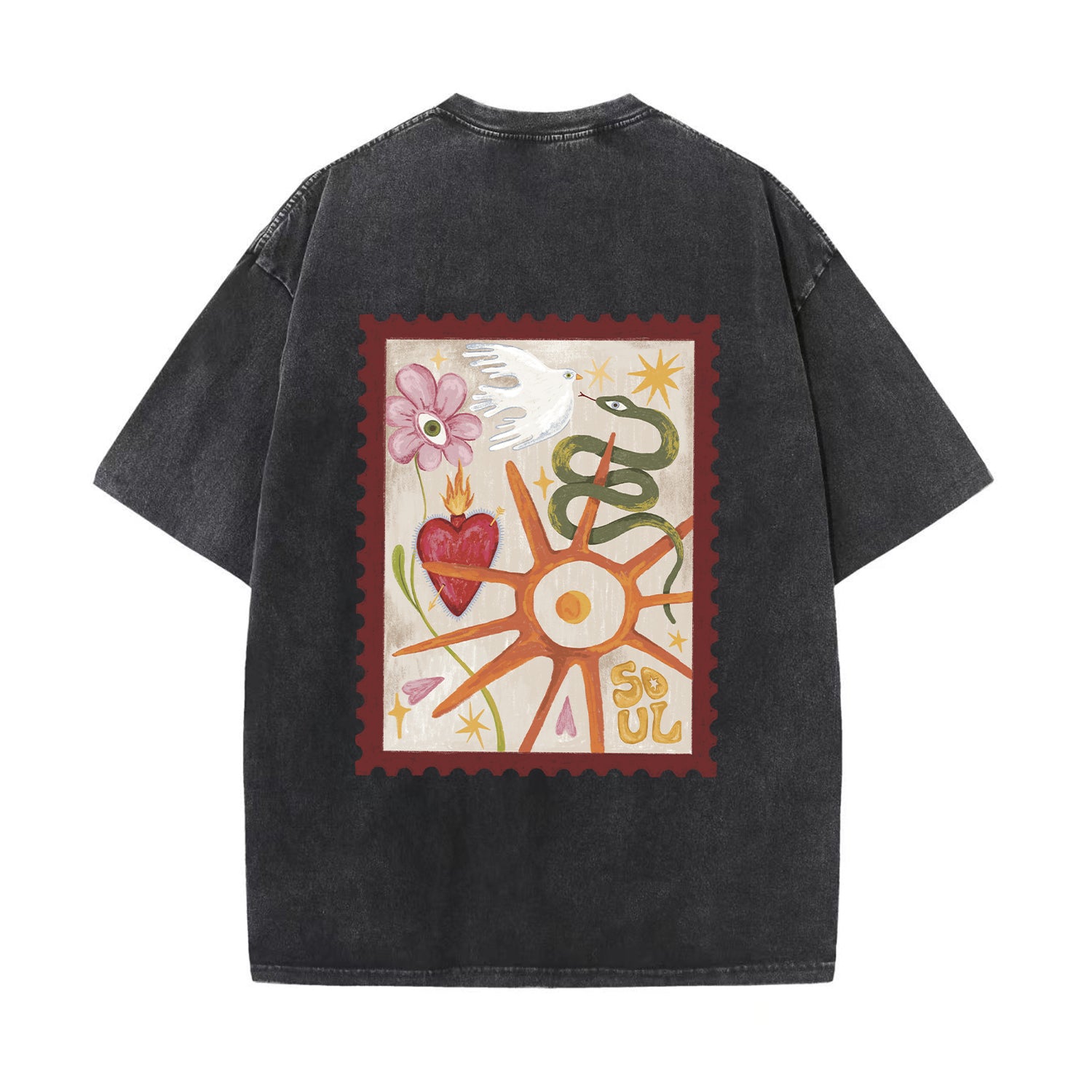 Soul Signature Tee in Black