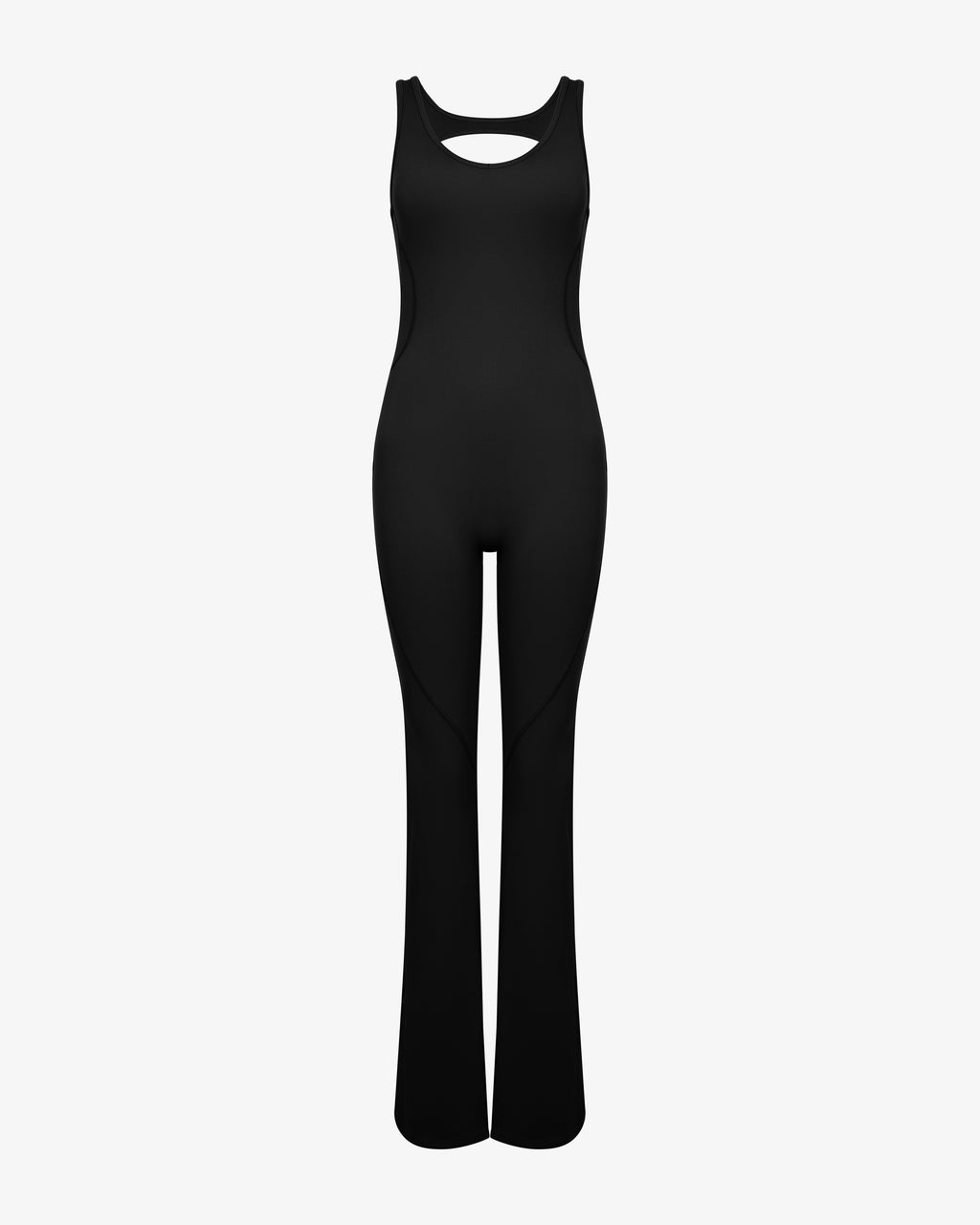 Sculpt Flare Onesie in Black