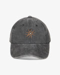 Soul Sun Washed Cap in Black