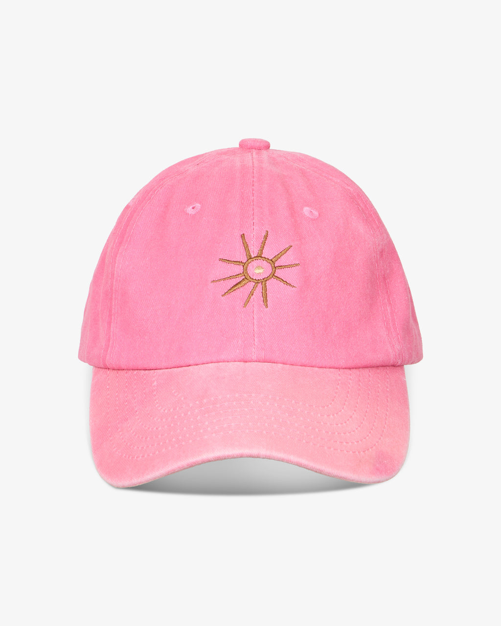 Soul Sun Washed Cap in Pink