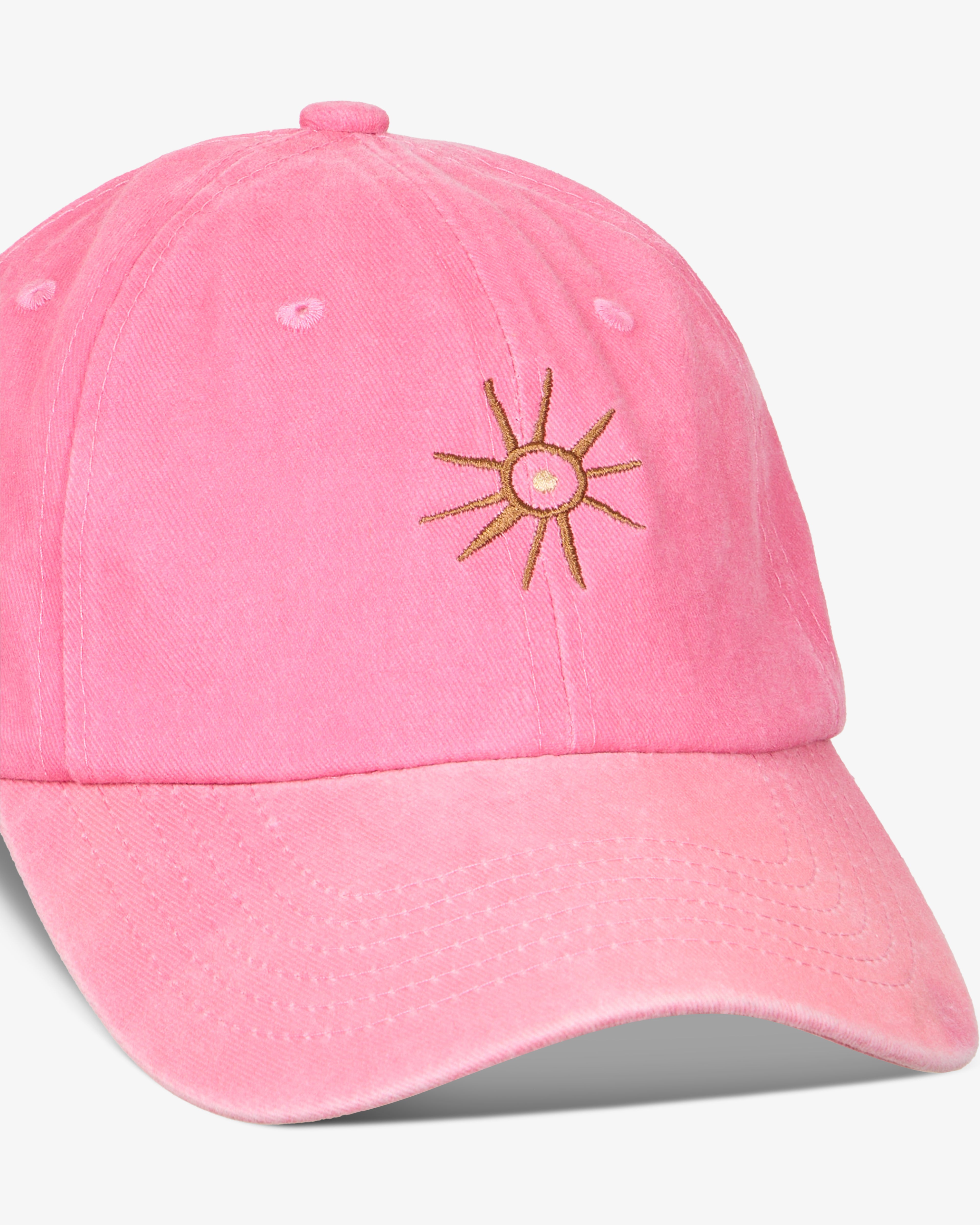 Soul Sun Washed Cap in Pink