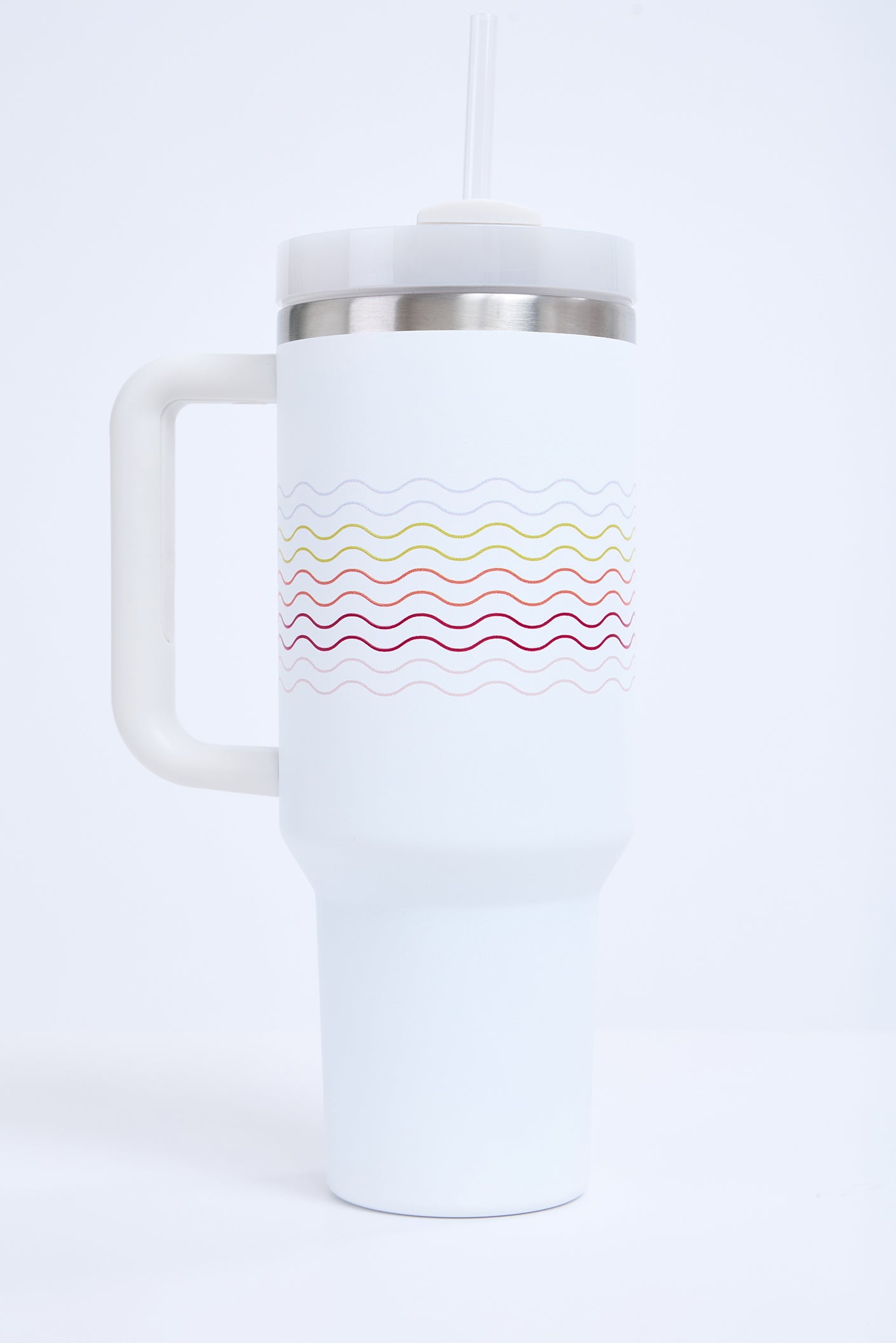 Cup with Waves Print