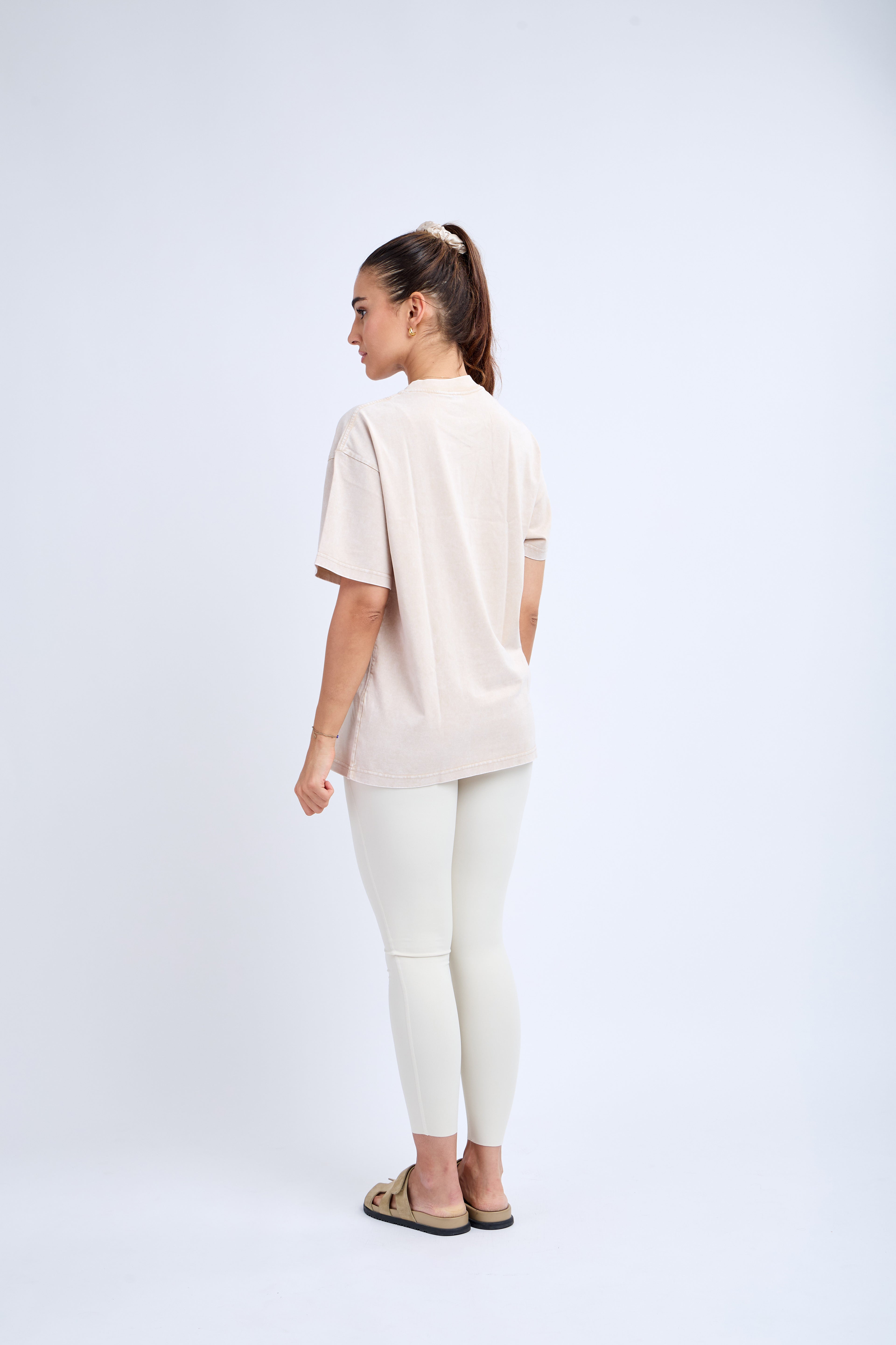 Soul Signature Tee in Beige