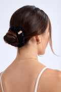 Classic Silk Scrunchy in Black