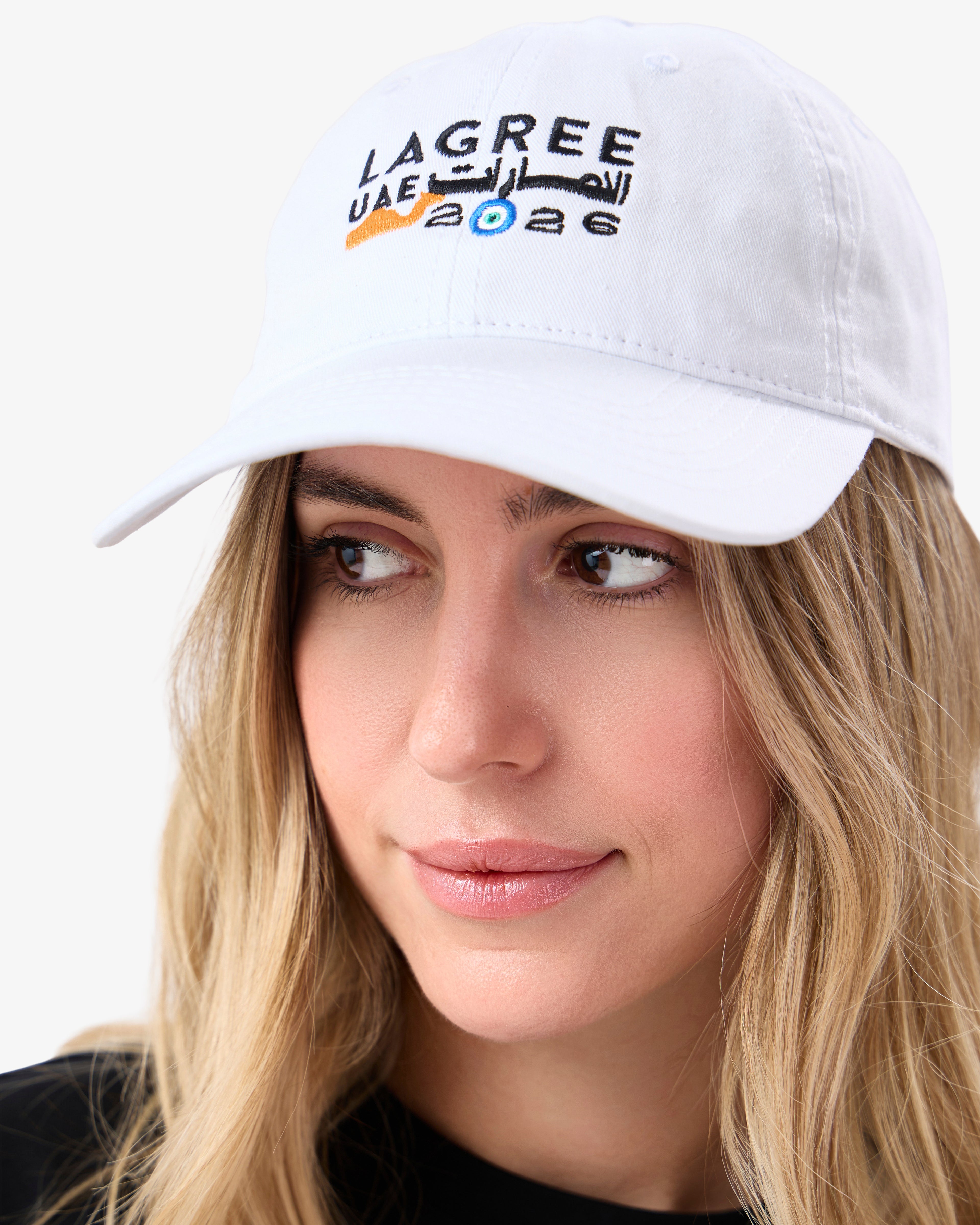 Lagree UAE Camel Cap in White