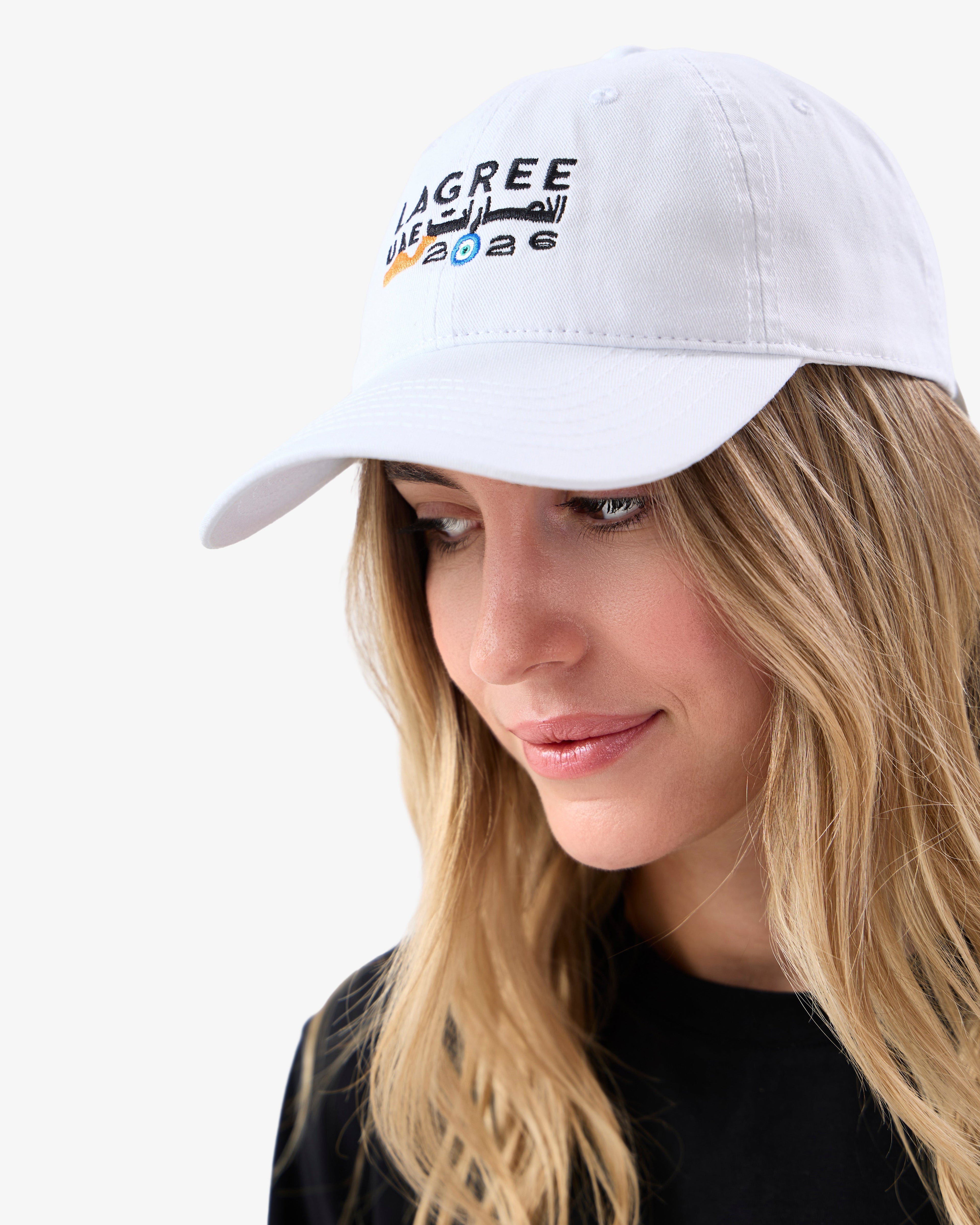 Lagree UAE Camel Cap in White | UAC07-White_0.jpg