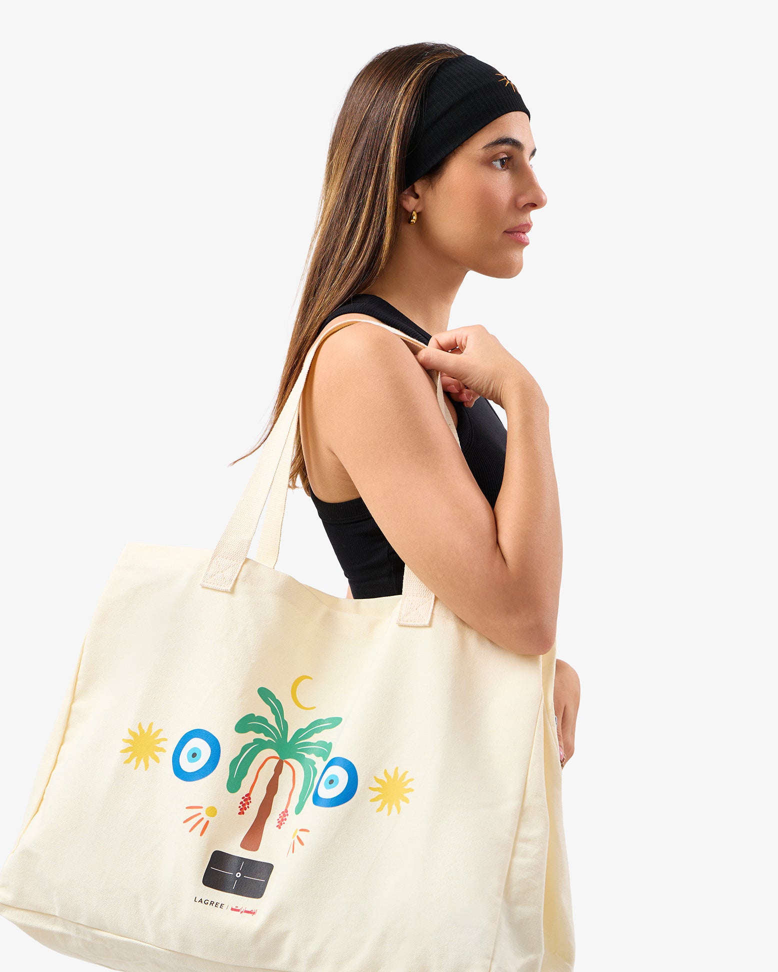 Lagree UAE Palm Tree Tote