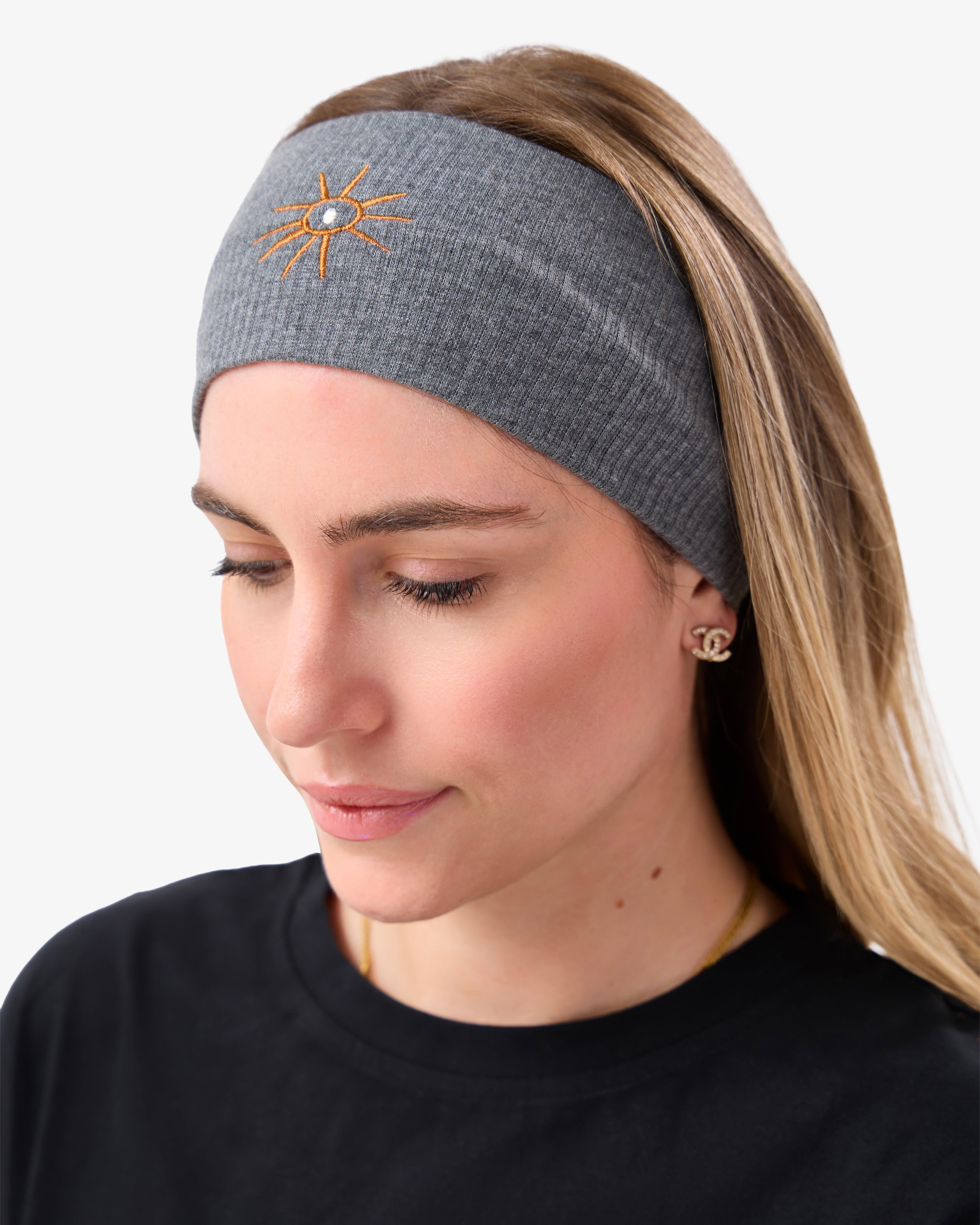 Ribbed Headband in Grey | WAH08-Grey_0.jpg