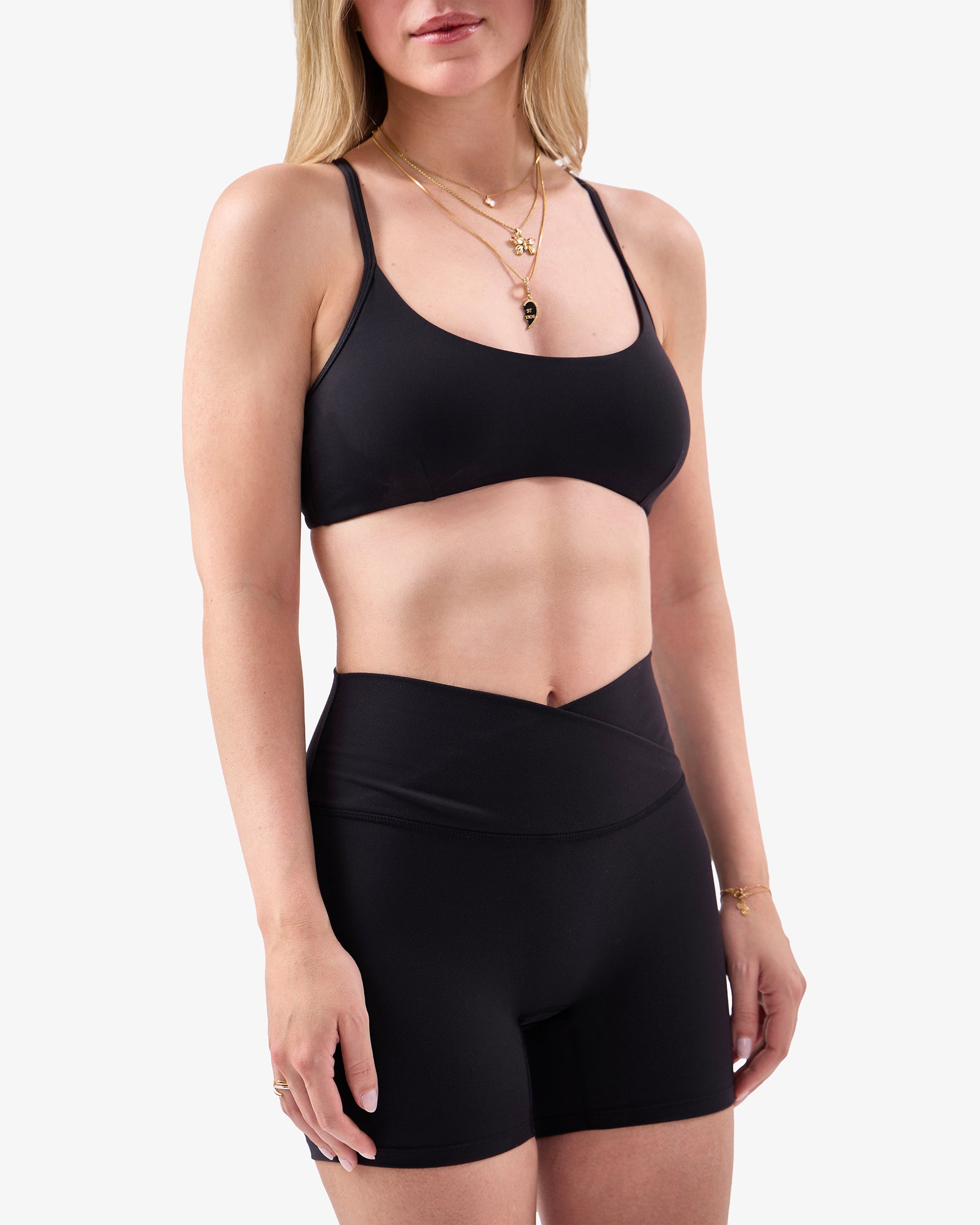 Biker Shorts in Black