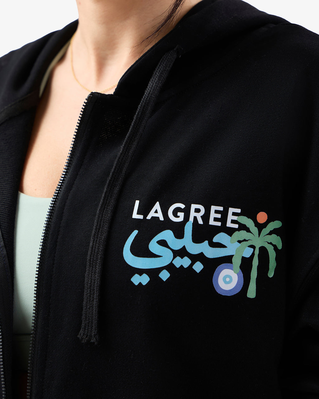 Lagree UAE Signature Hoodie in Black