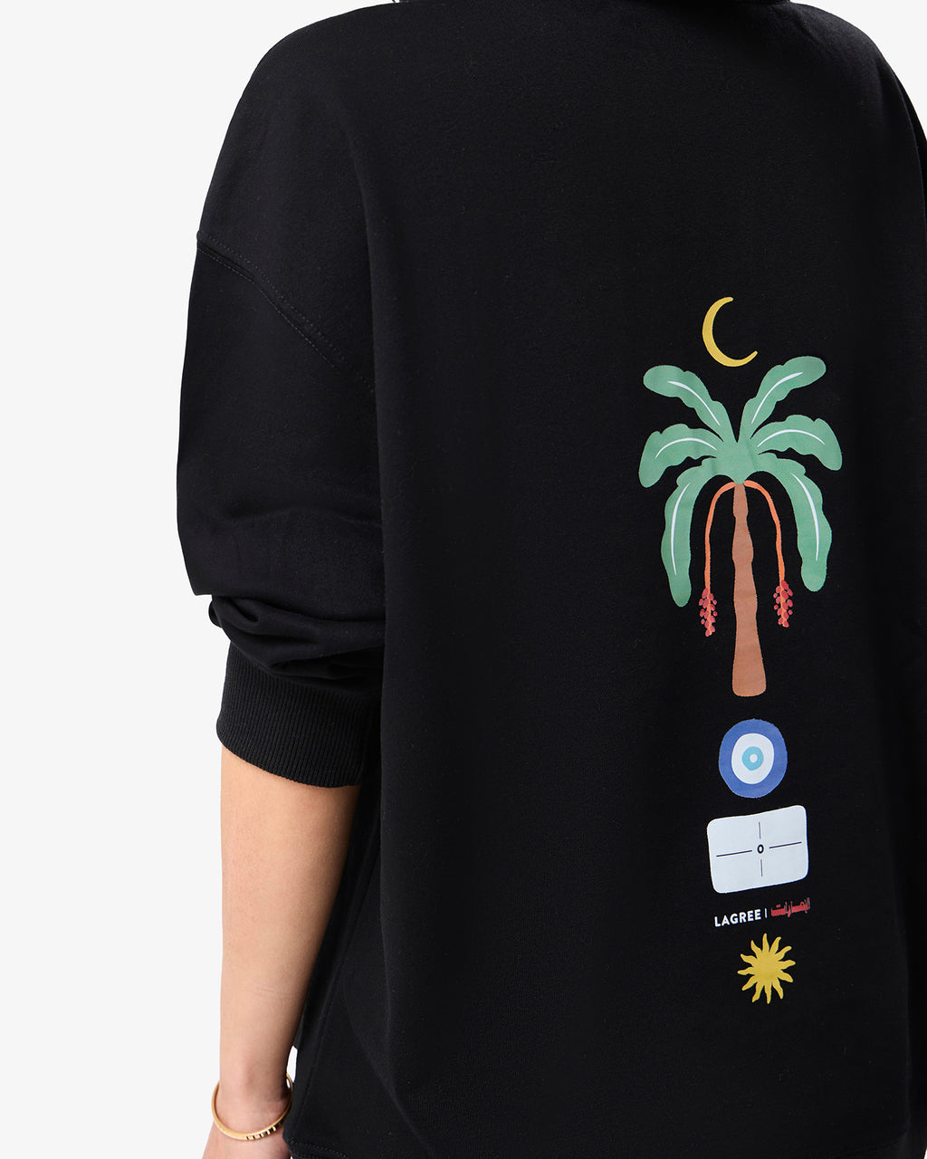 Lagree UAE Signature Hoodie in Black