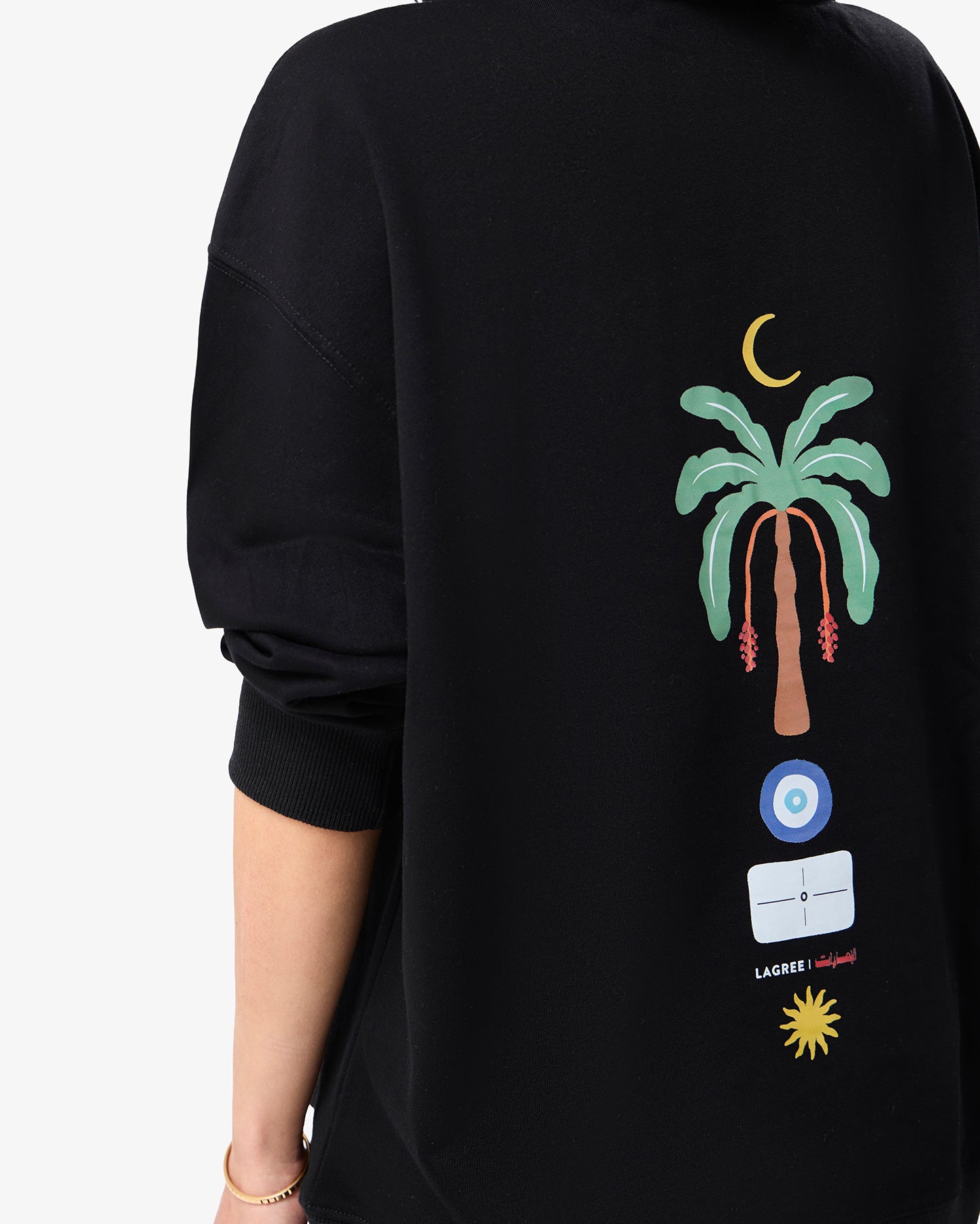 Lagree UAE Signature Hoodie in Black