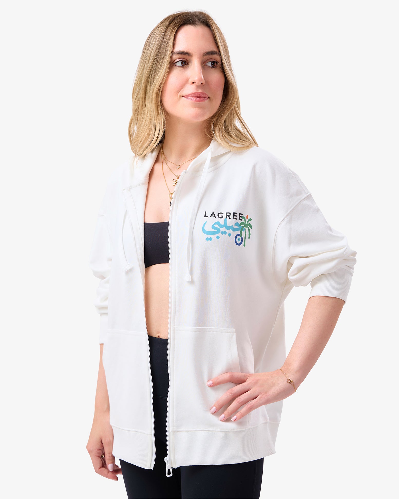 Lagree UAE Signature Hoodie in White