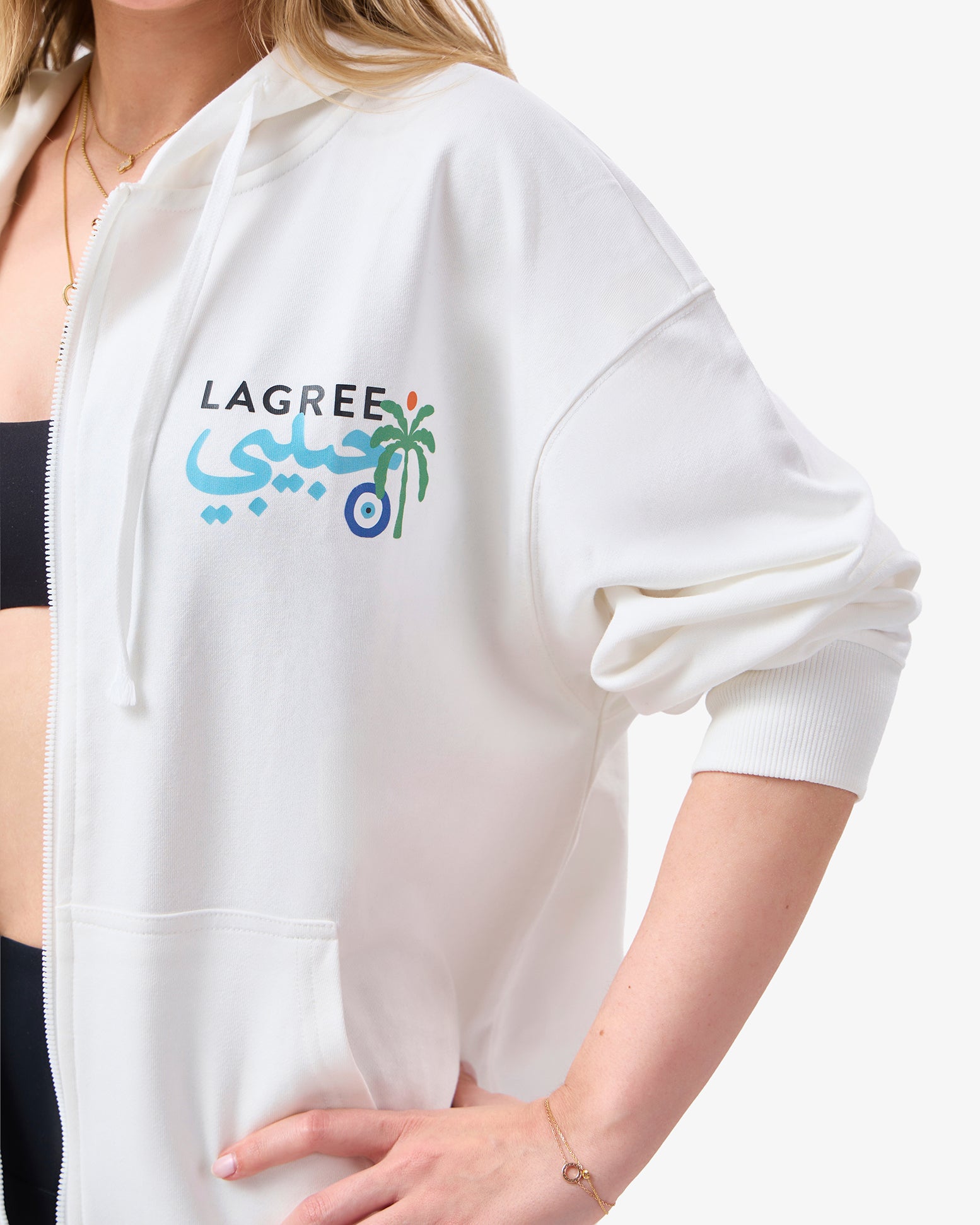 Lagree UAE Signature Hoodie in White