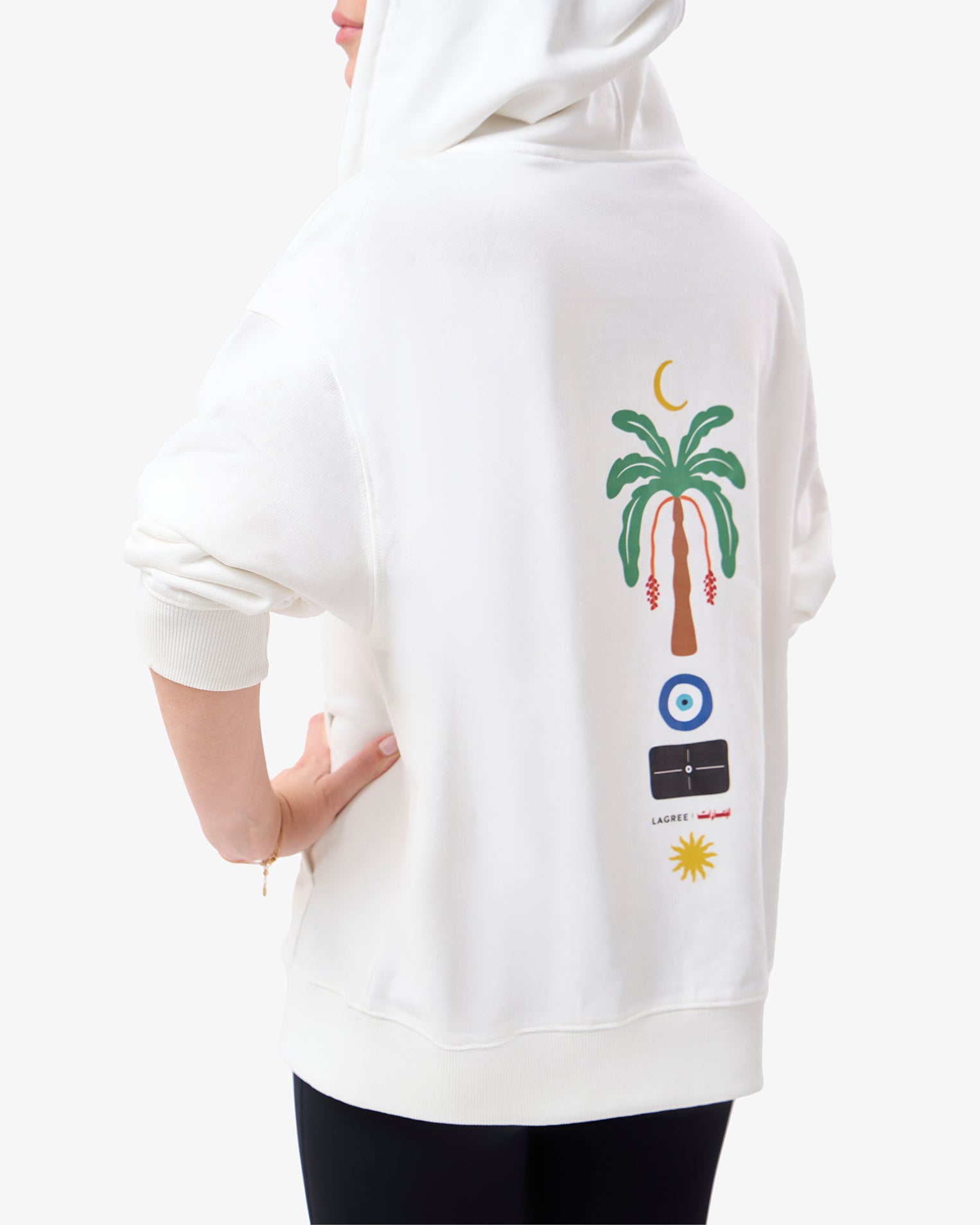 Lagree UAE Signature Hoodie in White