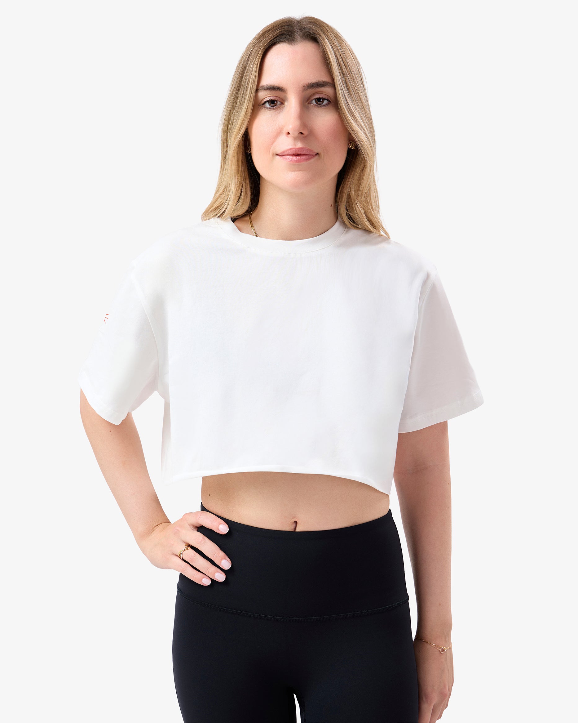 Essential Cropped Tee in White | WRT09-White_0.jpg