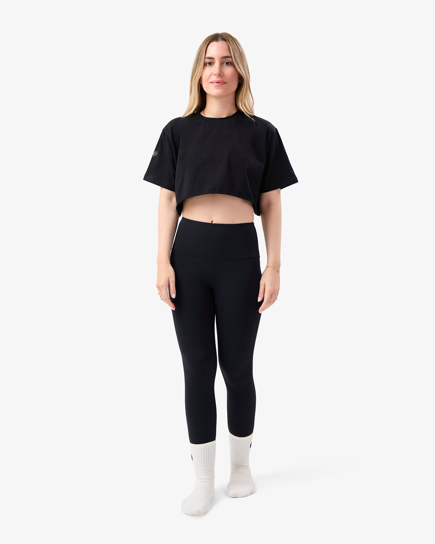 Essential Cropped Tee in Black | WRT11-Black_0.jpg