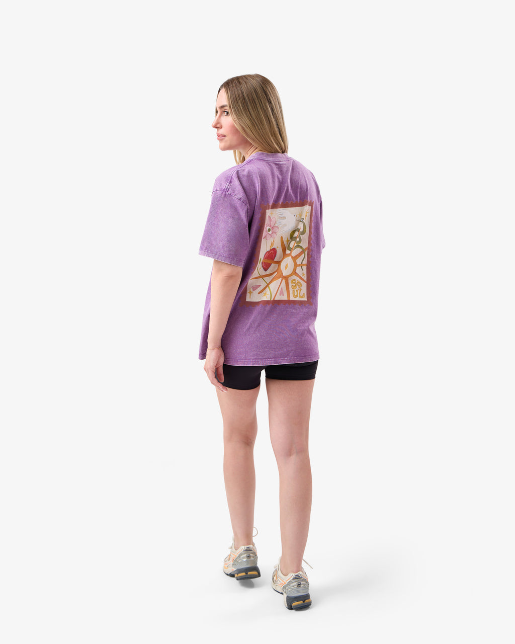 Soul Signature Tee in Purple